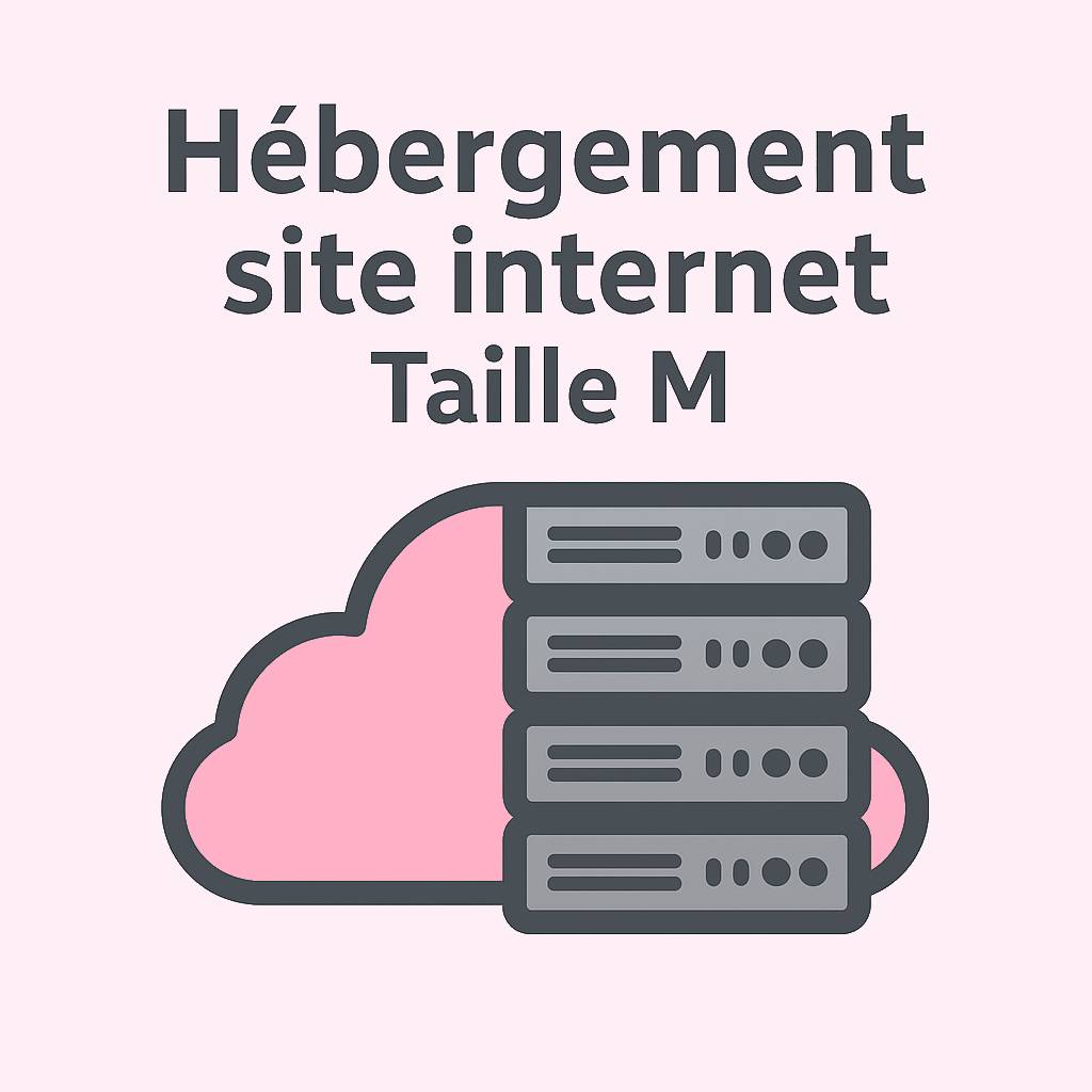 Hebergement site internet taille M